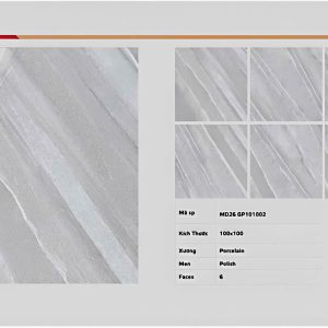 Gạch 100x100 VIGLACERA mã MD26 GP101002 Men Bóng