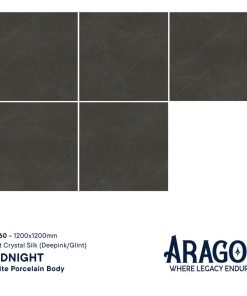 Gạch 120x120 ARAGON Mã A1260 Men Matt CRYSTAL SILK DEEPINK MICA