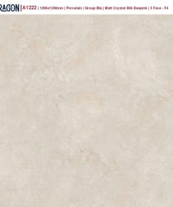 Gạch 120x120 AROGON Mã A1222 Men Matt CRYSTAL SILK DEPPINK