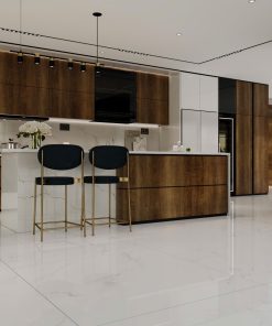 Gạch 120x120 Ấn Độ Novocera mã DUSK WHITE Men Bóng