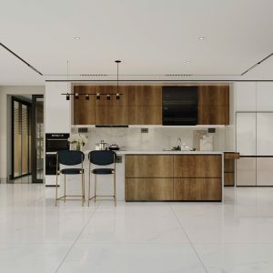 Gạch 120x120 Ấn Độ Novocera mã DUSK WHITE Men Bóng