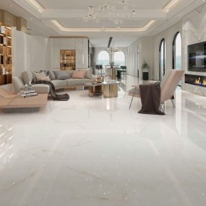 Gạch 120x120 Ấn Độ Novocera mã GL-ARLON BONE Men Bóng