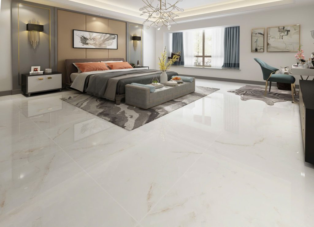 Gạch 120x120 Ấn Độ Novocera mã GL-ARLON BONE Men Bóng