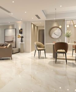 Gạch 120x120 Ấn Độ Novocera mã MORGAN GOLD Men Bóng