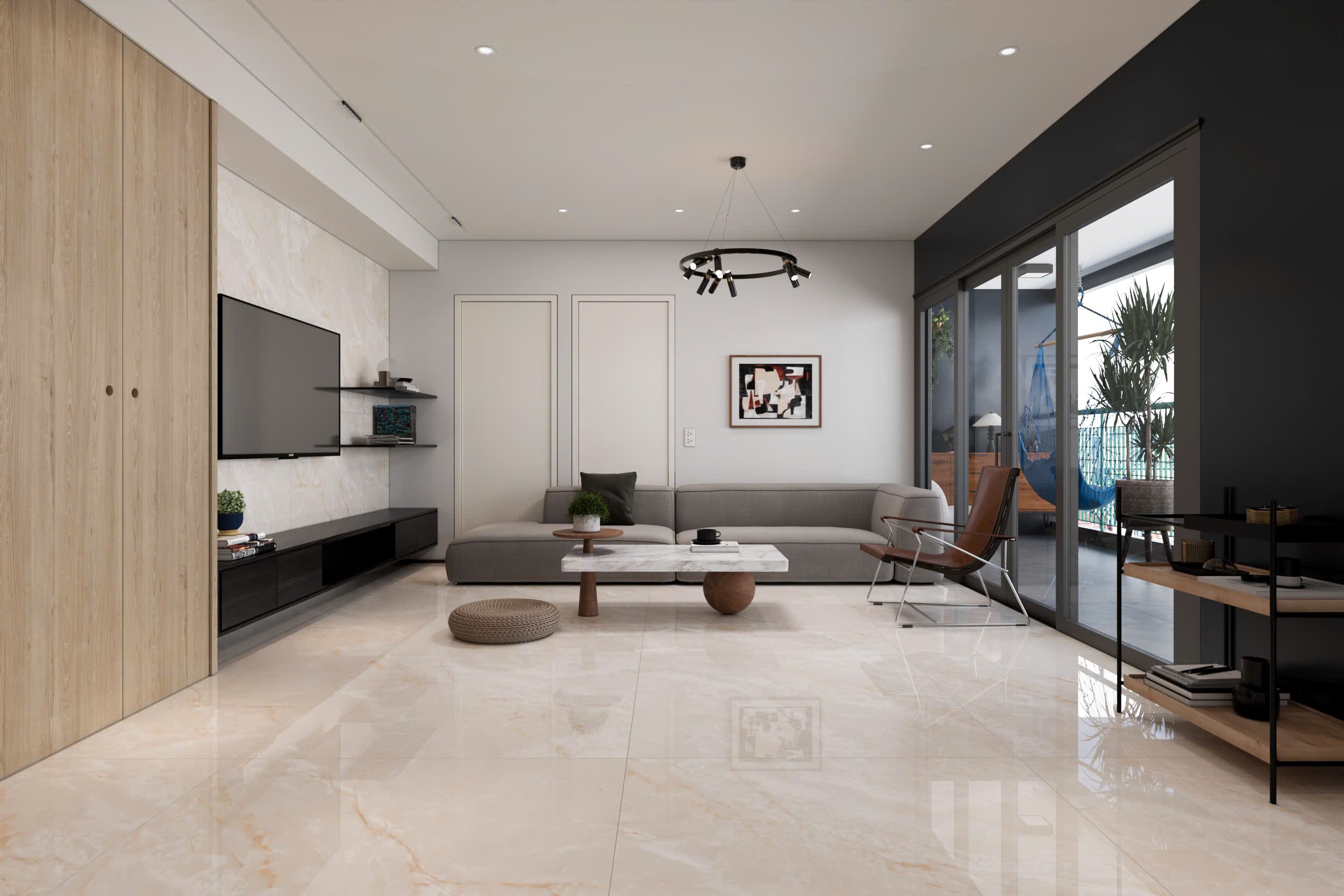Gạch 120x120 Ấn Độ Novocera mã ONYX COSTA Men Bóng Onyx