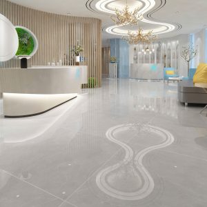 Gạch 120x120 Ấn Độ Novocera mã ORLANDO BIANCO Men Bóng