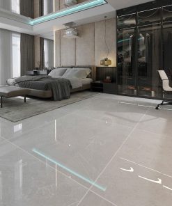 Gạch 120x120 Ấn Độ Novocera mã ORLANDO BIANCO Men Bóng