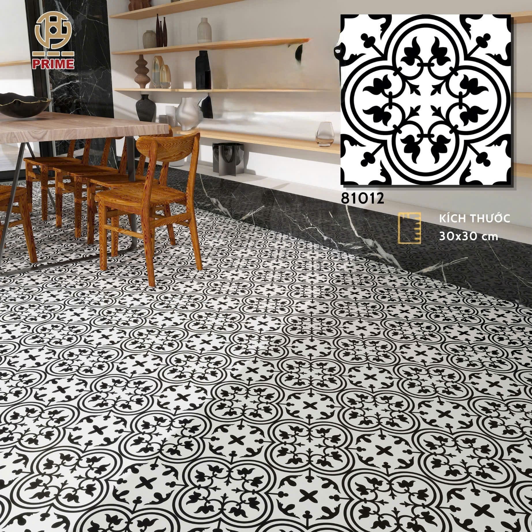 Gạch 30x30 PRIME mã 81012