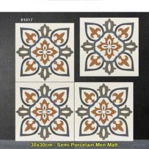 Gạch 30x30 Prime 81017 Bông Men