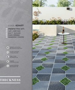 Gạch 42x60 Hoàn Mỹ Perfetto mã 62407 MEN MATT SUGAR