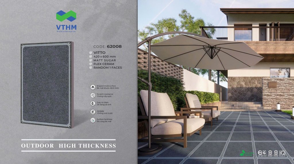 Gạch 42x60 VITTO mã 62008 MEN MATT SUGAR