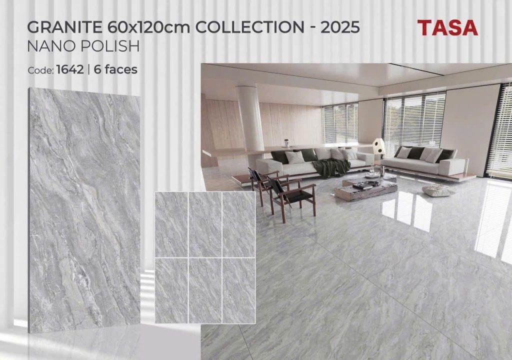 Gạch 60X120 Tasa 1642 men bóng