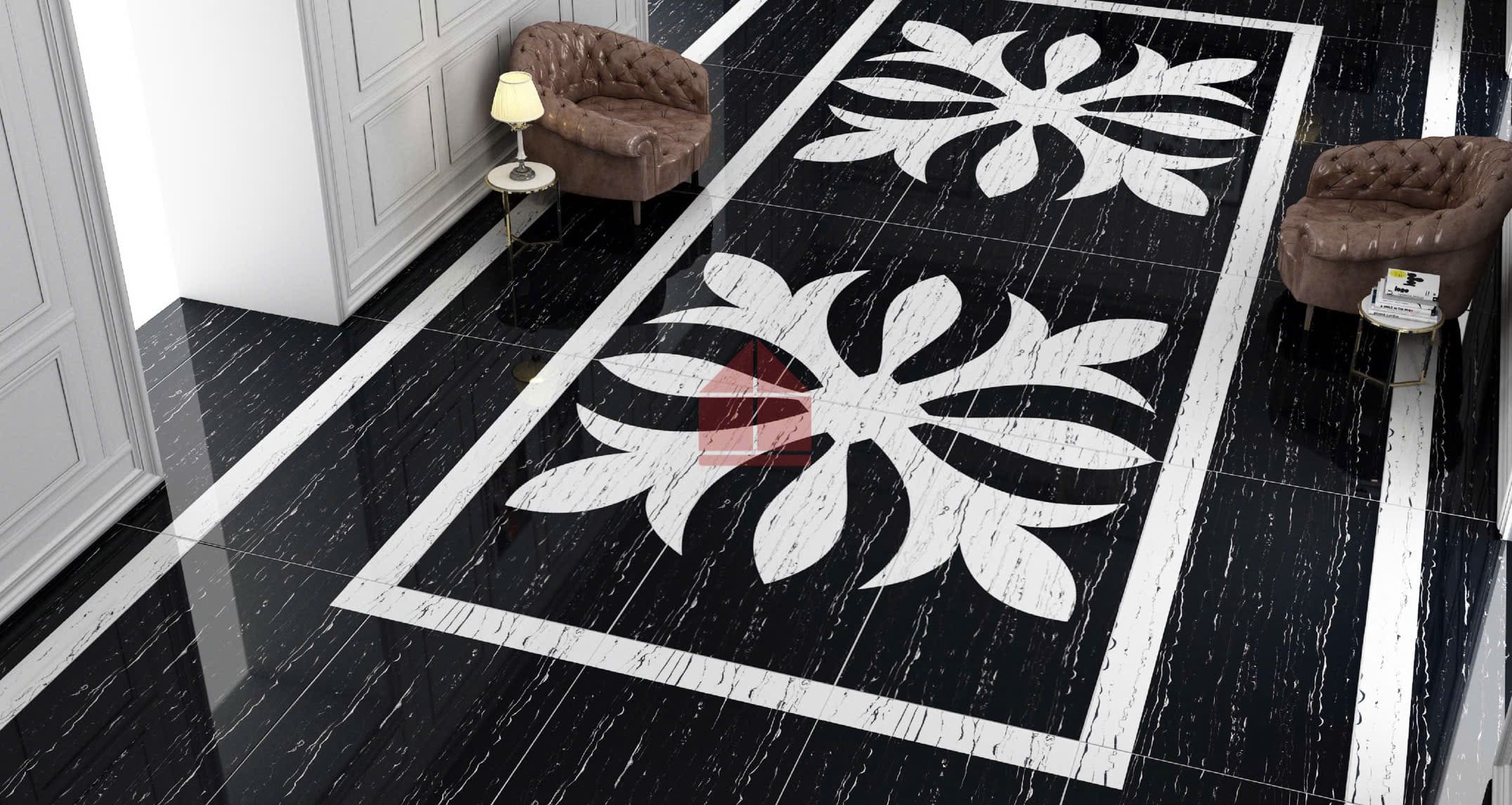 Gạch 60x120 ASI mã HG7023 Men Siêu Bóng