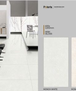Gạch 60x120 ASI mã MONCH WHITE + MONCH CREMA Men 2 Da