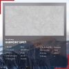 Gạch 60x120 Ấn Độ Novocera mã HARMONY GREY Men Bóng