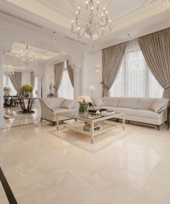 Gạch 60x120 Ấn Độ Novocera mã LIMS BEIGE Men Bóng
