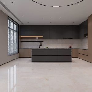Gạch 60x120 Ấn Độ Novocera mã MINT BEIGE Men Bóng