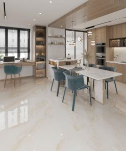 Gạch 60x120 Ấn Độ Novocera mã MORGAN GOLD Men Bóng