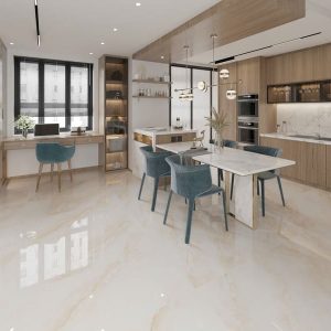 Gạch 60x120 Ấn Độ Novocera mã MORGAN GOLD Men Bóng