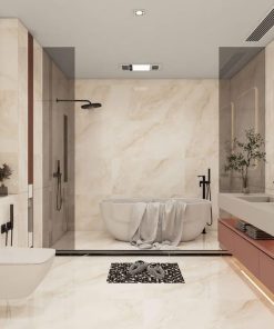 Gạch 60x120 Ấn Độ Novocera mã MORGAN GOLD Men Bóng