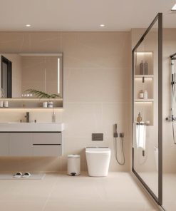 Gạch 60x120 Ấn Độ Novocera mã PIETRA BEIGE Men Matt Satin