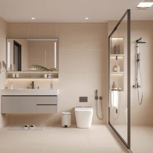 Gạch 60x120 Ấn Độ Novocera mã PIETRA BEIGE Men Matt Satin