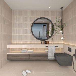 Gạch 60x120 Ấn Độ Novocera mã PIETRA BEIGE Men Matt Satin