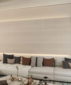 Gạch 60x120 Ấn Độ Novocera mã PIETRA BEIGE PUNCH Men Matt Grid Punch 3D