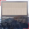 Gạch 60x120 Ấn Độ Novocera mã PIETRA BEIGE PUNCH Men Matt Grid Punch 3D