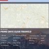Gạch 60x120 Ấn Độ Novocera mã PRIME ONYX OLIVE TRIANGLE Men Matt Pro HD Punch