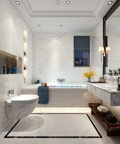 Gạch 60x120 Ấn Độ Novocera mã SIMPLE ONYX Men Bóng