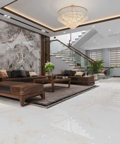 Gạch 60x120 Ấn Độ Novocera mã SIMPLE ONYX Men Bóng