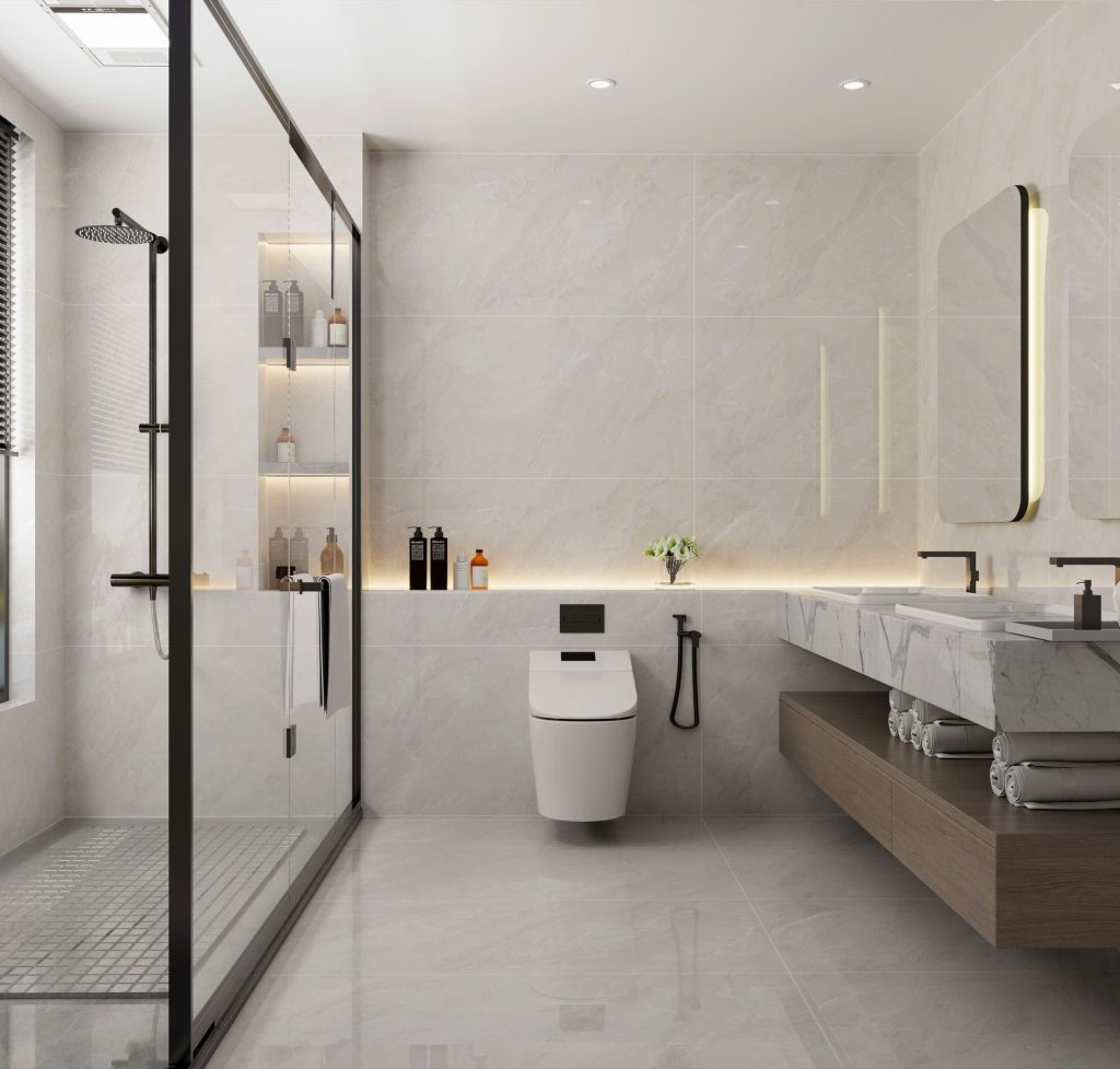 Gạch 60x120 Ấn Độ Novocera mã SOFIA-SILVER Men Bóng