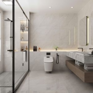 Gạch 60x120 Ấn Độ Novocera mã SOFIA-SILVER Men Bóng