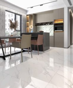 Gạch 60x120 Ấn Độ Novocera mã STATURIO GREY Men Bóng