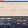Gạch 60x120 Ấn Độ Novocera mã TRAVERTINE IVORY Men Matt Carving
