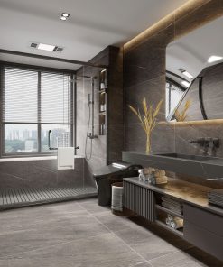 Gạch 60x120 Ấn Độ Novocera mã TREVISO NERO Men Matt GHR