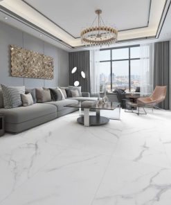 Gạch 60x120 Ấn Độ Novocera mã VENATO BIANCO Men Matt