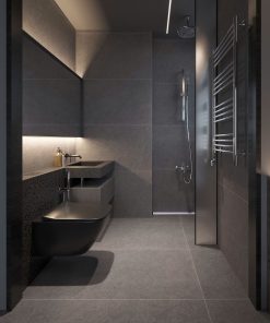 Gạch 60x120 Ấn Độ Novocera mã VIBES DARK Men Matt GHR