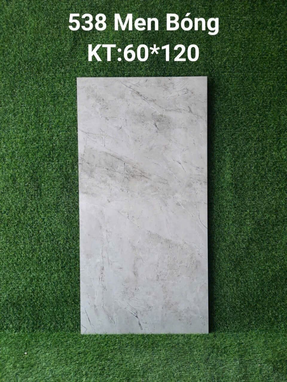 Gạch 60x120 Ấn Độ mã 538 men bóng