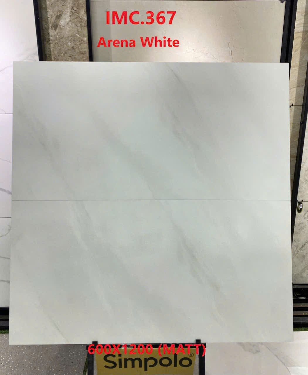 Gạch 60x120 Ấn Độ mã lMC.367 Arena White men matt