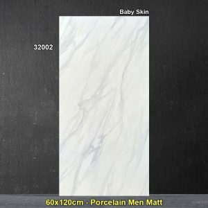 Gạch 60x120 Hoàn Mỹ Perfetto 32002 Trắng Vân Đá