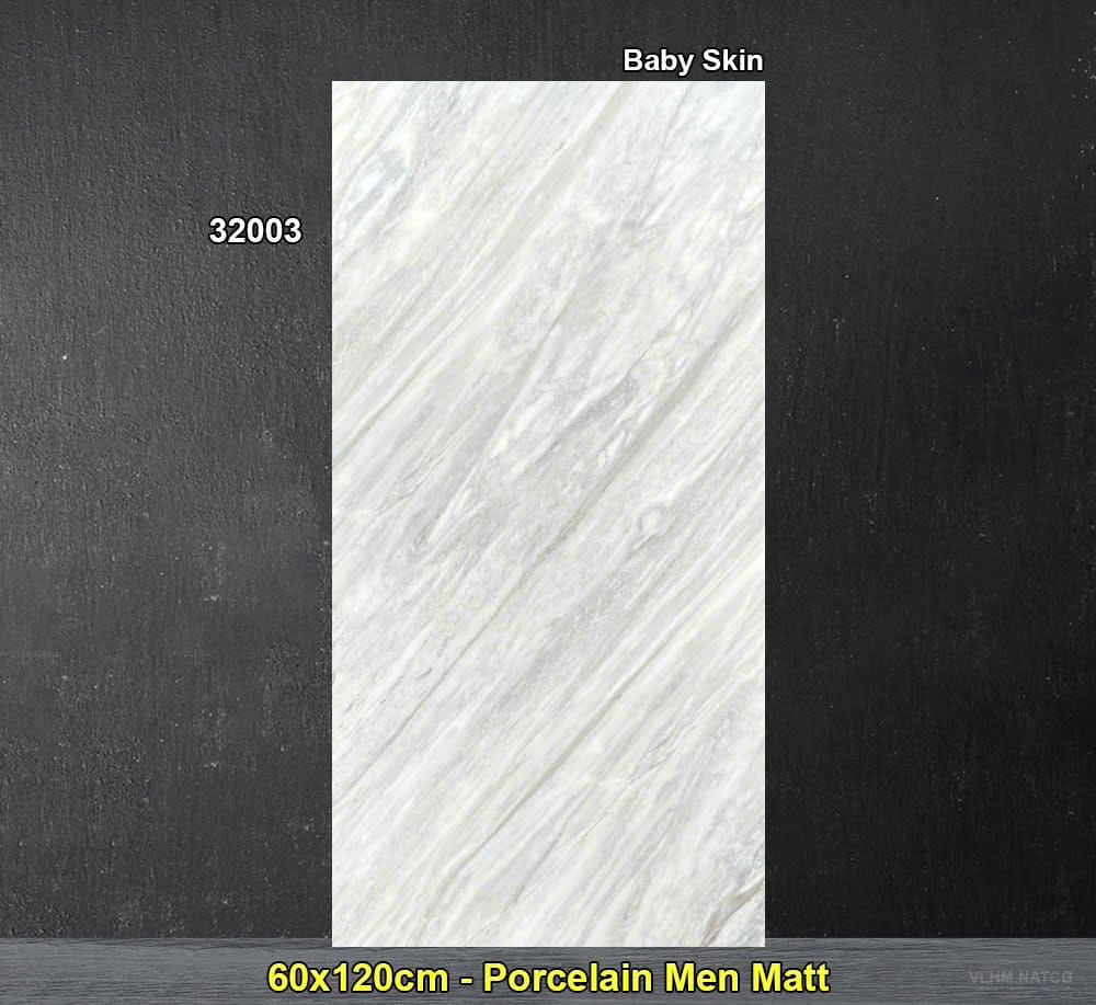 Gạch 60x120 Hoàn Mỹ Perfetto 32003 Trắng Vân Đá