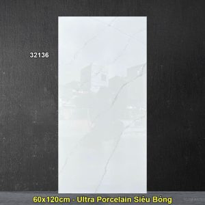 Gạch 60x120 Hoàn Mỹ Perfetto 32136 Trắng Khói