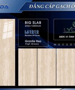 Gạch 60x120 TDA mã L61212 Men Siêu Bóng