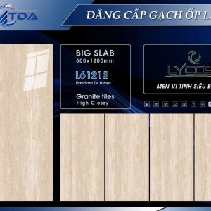 Gạch 60x120 TDA mã L61212 Men Siêu Bóng