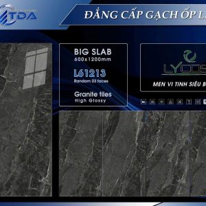 Gạch 60x120 TDA mã L61213 Men Siêu Bóng