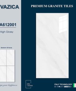 Gạch 60x120 VAZICA mã VA612001 Men Siêu Bóng