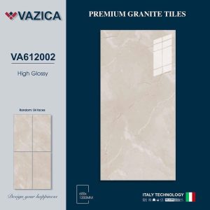 Gạch 60x120 VAZICA mã VA612002 Men Siêu Bóng