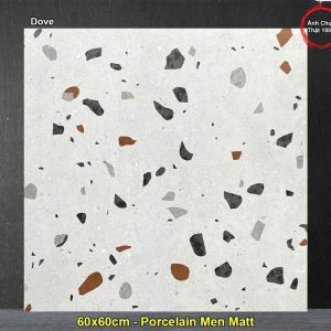 Gạch 60x60 Ấn Độ Dove Terrazzo